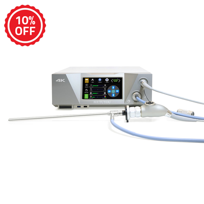 comprare Tuyou 4K Coaxial Dual Endoscope Camera System LED Cold Light Source for Laparoscopy Hysteroscopy fabbricazione online