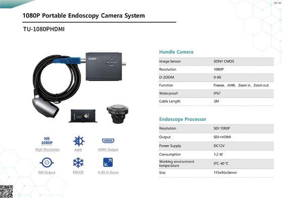 comprare TUYOU TU-1080 1080P Portable Medical Endoscope Camera with HDMI/SDI fabbricazione online