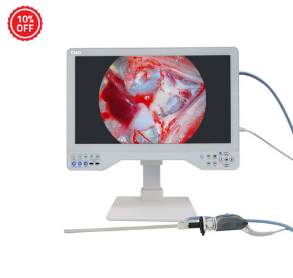 Sistema di telecamere endoscopiche all-in-one con monitor HD da 24 pollici. Certificato CE per laparoscopia e chirurgia ENT.