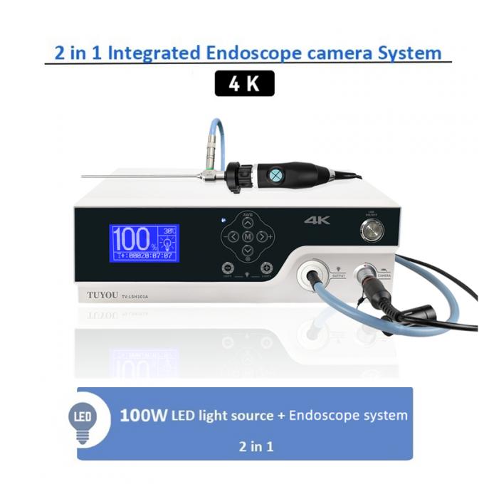 Sistema di endoscopia Ultra HD 4K con sorgente di luce fredda LED per laparoscopia isteroscopia 0